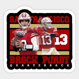 Quarterback Brock P. Sticker